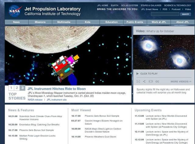 JPL website